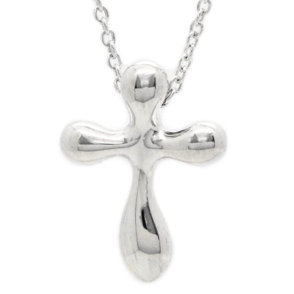 Tiffany & Co. Elsa Peretti Sterling Silver Cross